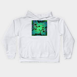 An interrupted glow Kids Hoodie